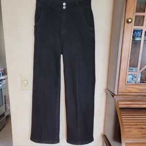 Black Wide Leg Jeans Very Good Condition